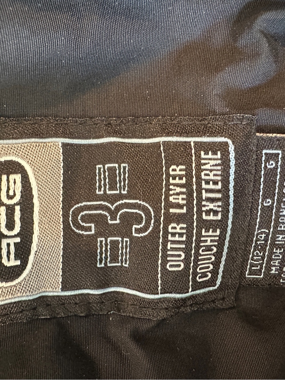 Vintage Nike ACG jacket black ladies large 12/14 - Picture 6 of 10